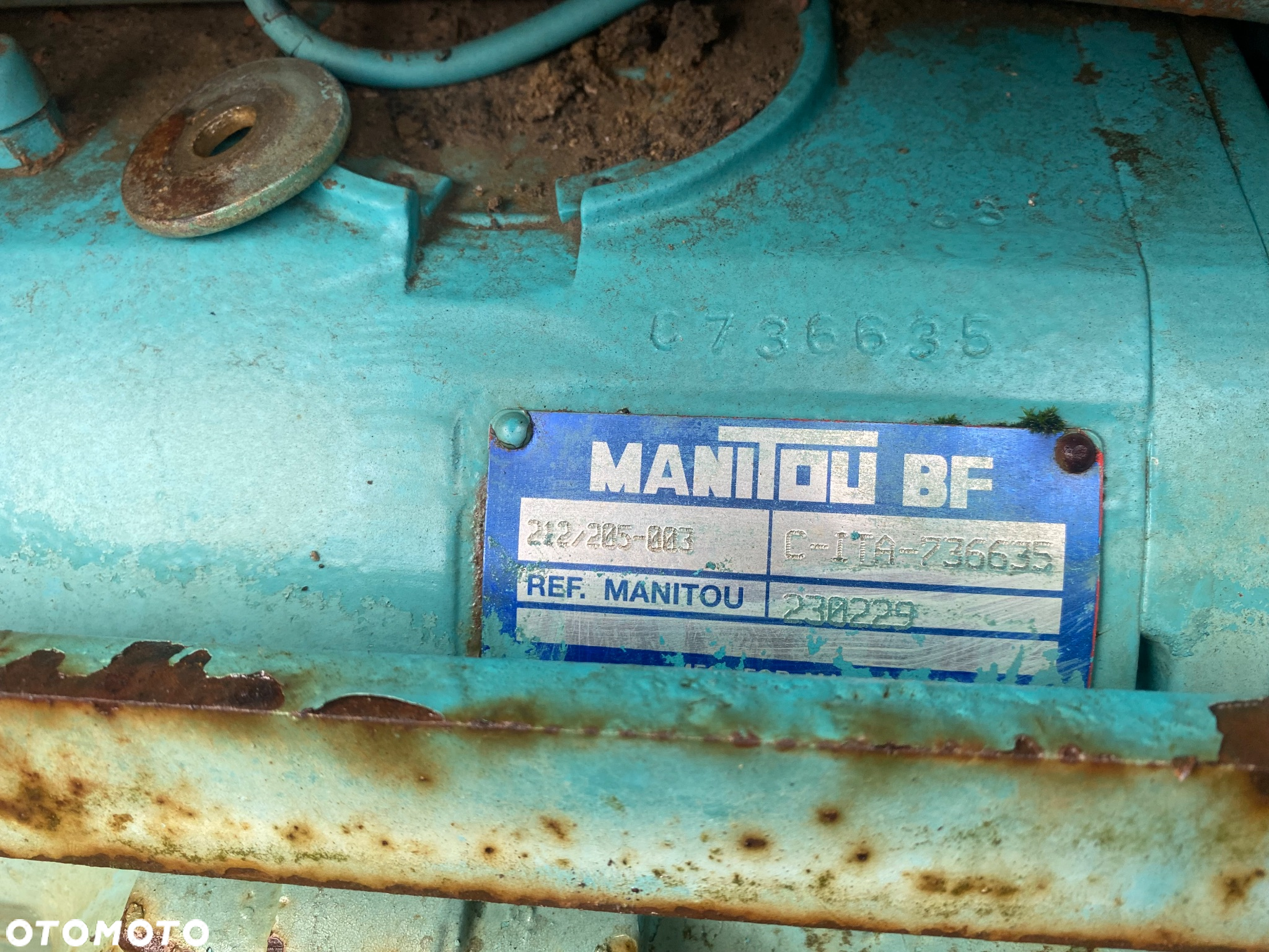Manitou most  ładowarka teleskopowa - 2