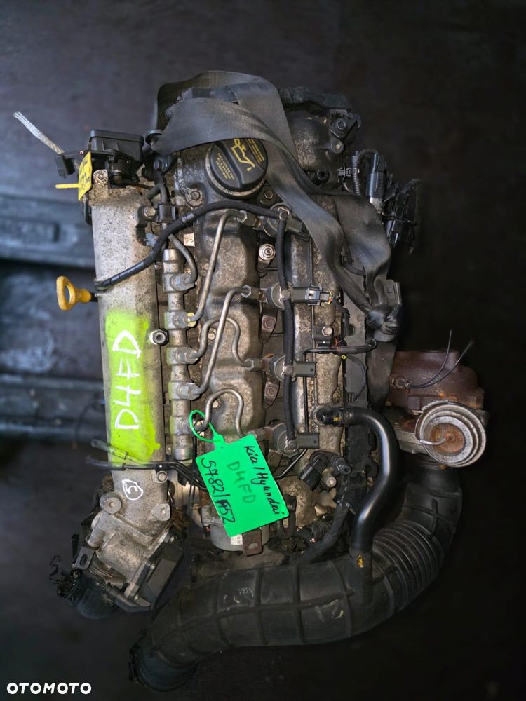 Kia/Hyundai D4FD EURO 5 1.7 CRDi diesel silnik kompletny z pełnym osprzętem gotowy do montażu - 5