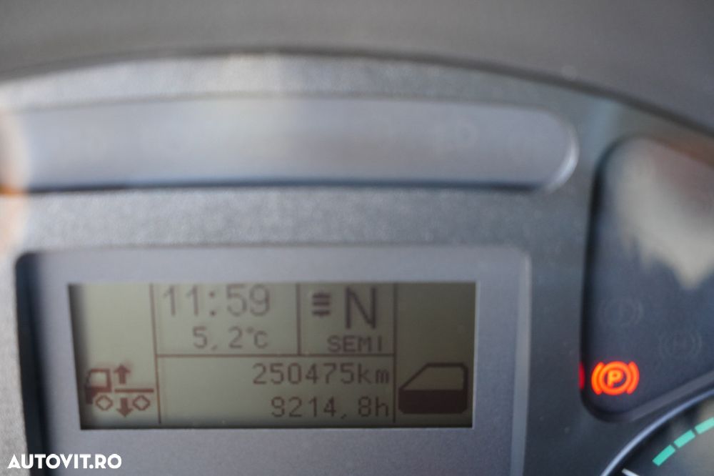 MAN EUROCARGO 160E25 E6 / CORTINĂ - 6 m / HAYON LATERAL / HAYON HIDRAULIC / AUTOMAT / - 35