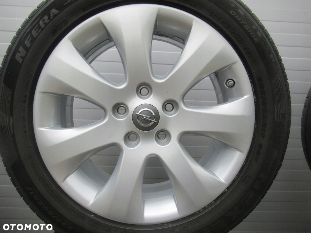 ALU+OPONY LATO R17 OPEL ASTRA J,ZAFIRA C,CASCADA,AMPERA 5x115 - 3