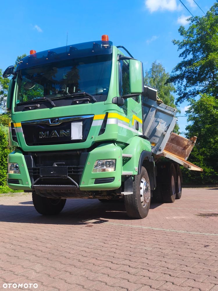 MAN TGS 26.480 6x4 6x6 wywrotka burtmatic hydroburta alumfelgi - 1