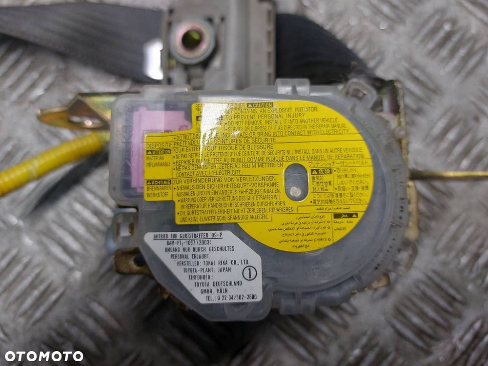 ZESTAW AIRBAG POSTRZAŁOWY KOKPIT TOYOTA RAV4 II - 18