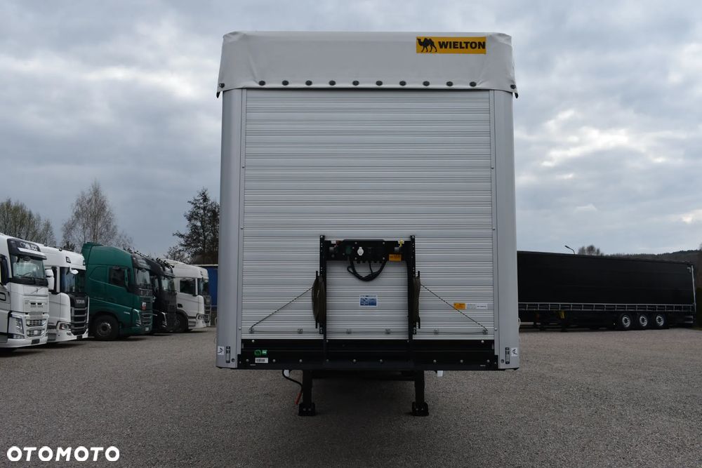 Wielton OS PODNOSZONA // 40 TYŚ KM PRZEBIEG !! // NOWA !! //  OSIE SAF // FULL LED // SALON POLSKA // DACH PODNOSZONY // - 29