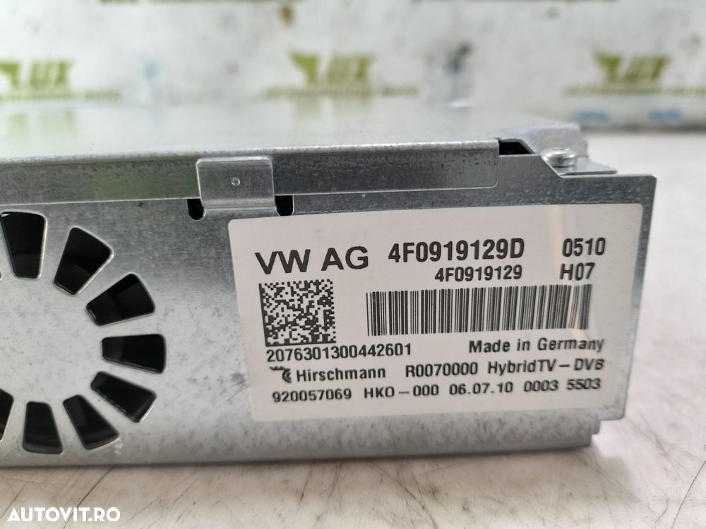 Tv tuner 4F0919129D Audi A8 D4/4H [2010 - 2014] 4.2 tdi CDSB - 2