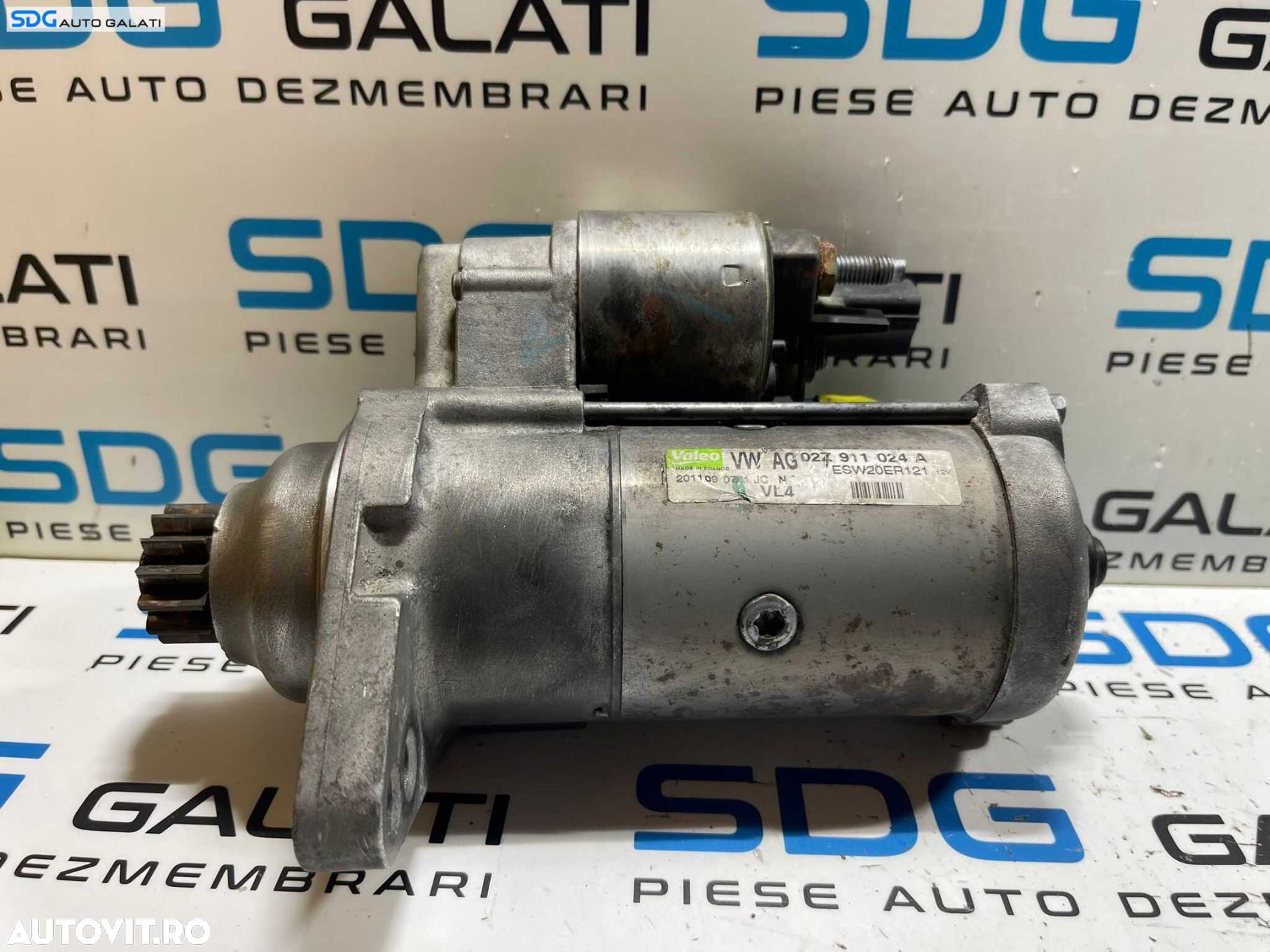 Electromotor cu 13 Dinti Volkswagen Jetta 4 1.6 TDI CAY CAYB 2010 - 2015 Cod 02Z911024A [B3599] - 1