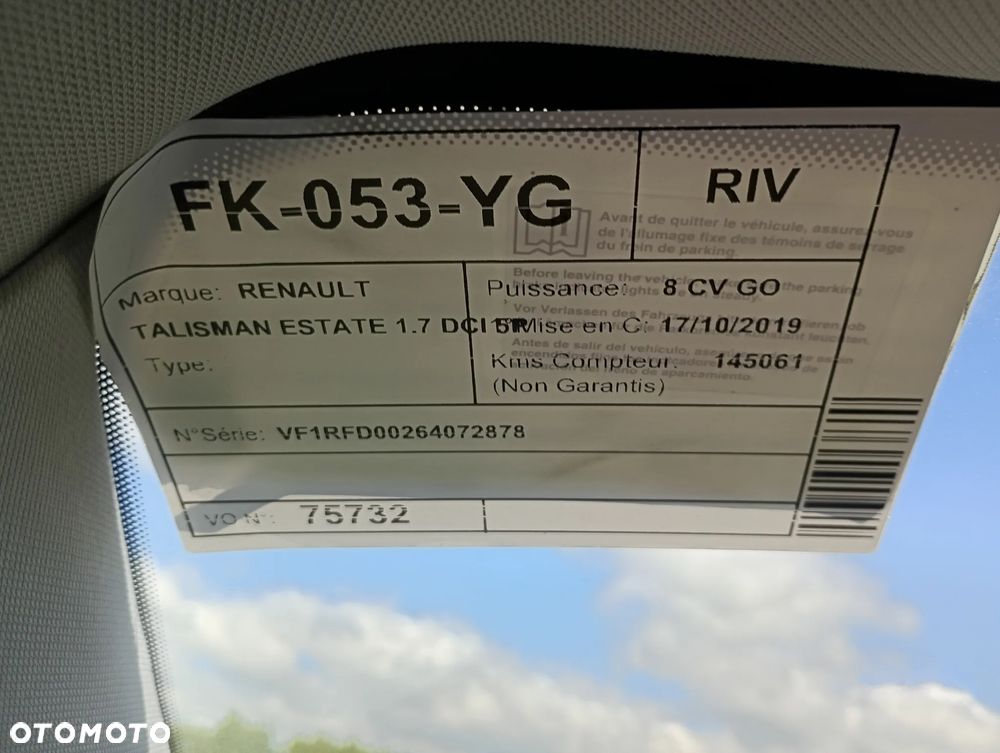 Renault Talisman 1.7 Blue dCi Zen - 12