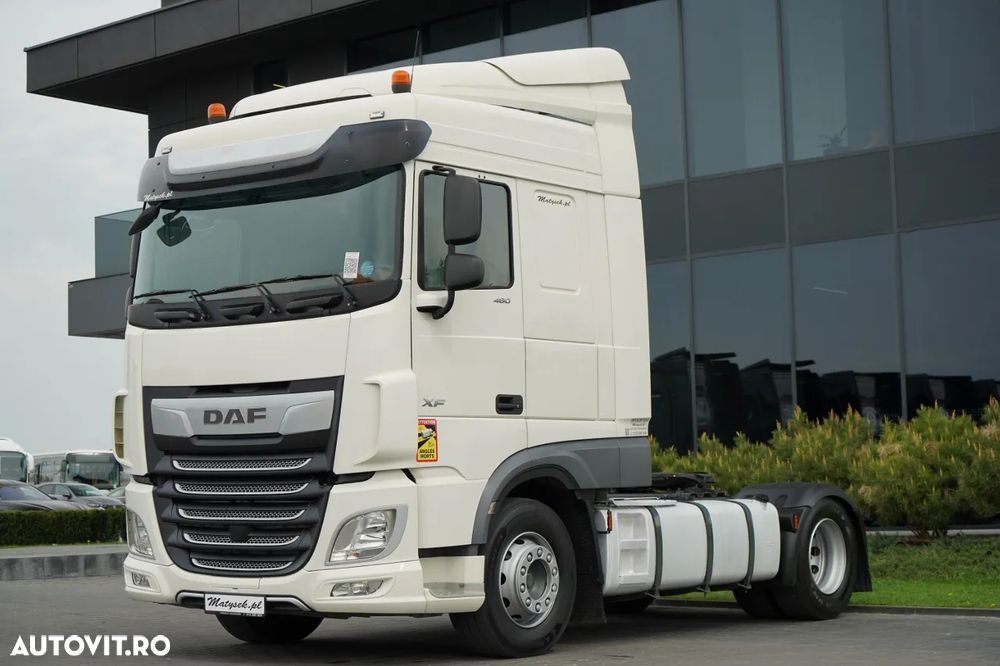 DAF XF 480 / CABINĂ SPATIALĂ / AER CONDIȚIONAT PARCARE / 2018 - 2