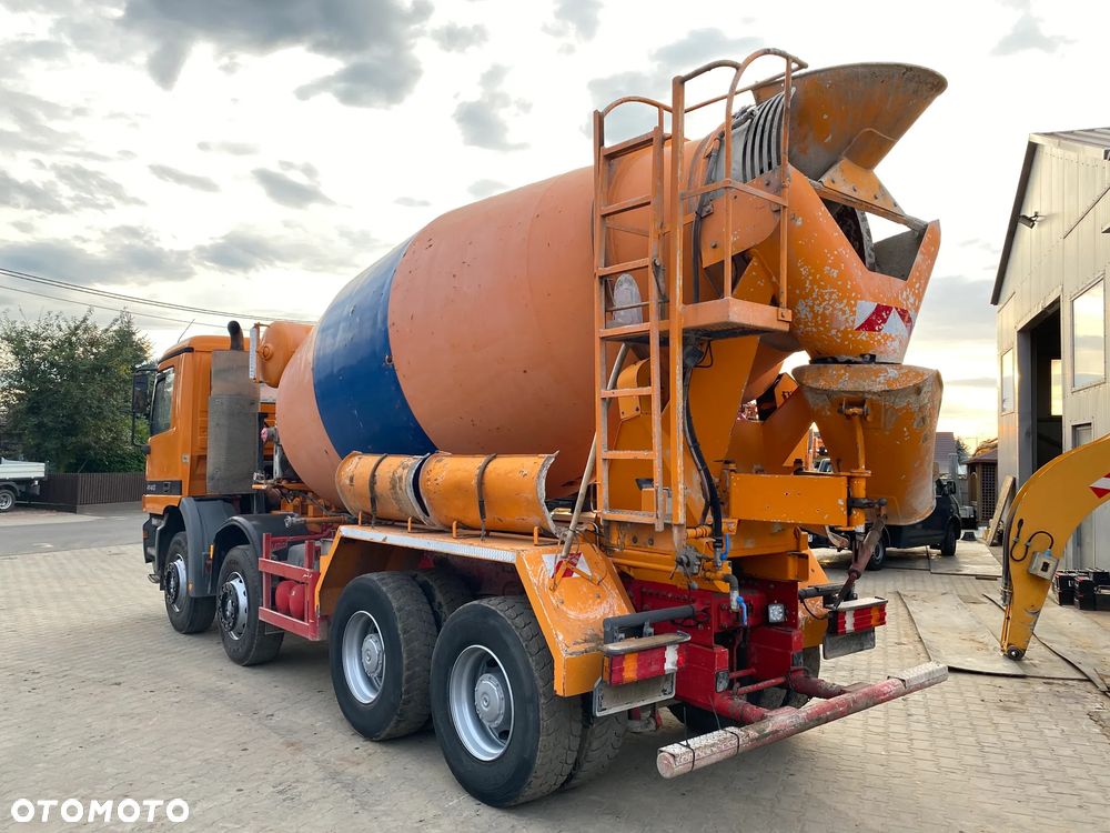 Mercedes-Benz ACTROS 4140, Z NIEMIEC, 9 m3, NAPĘD 8x4, MANUALNA SKRZYNIA, - 10