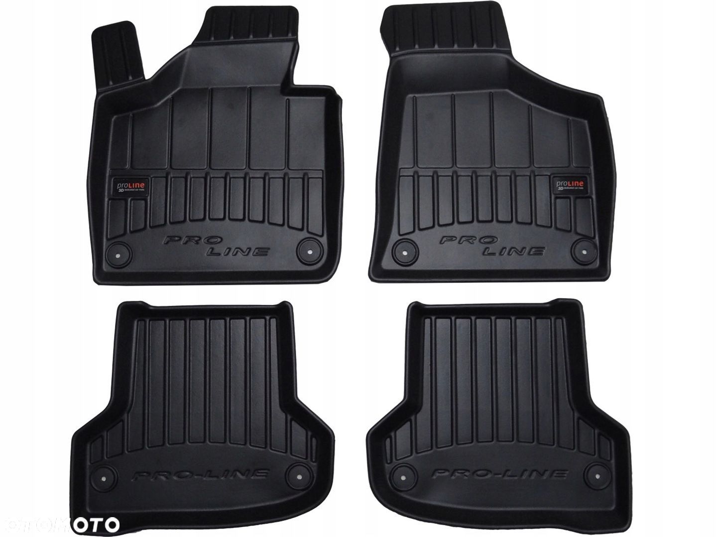 Dywaniki gumowe korytka 3D do AUDI A3 8P 2003-2013 - 1