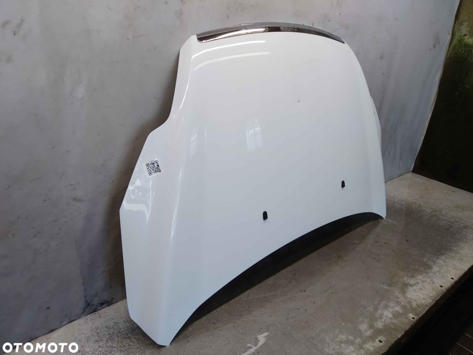 / MASKA POKRYWA SILNIKA DO FORD FOCUS MK.2 2 II LIFT FL N8 BIAŁA - 3
