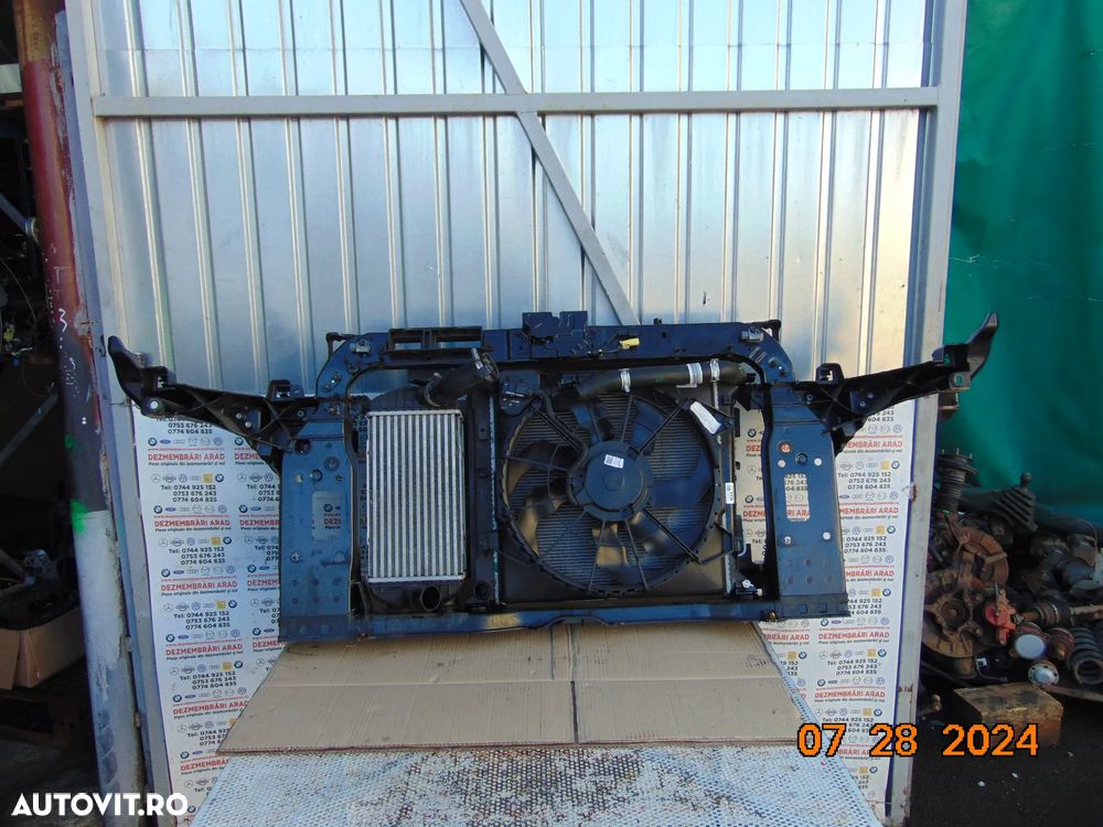 Trager Hyundai Tucson 2015-2021 trager complet radiatoare armatura senzor pietoni 1.6 benzina manual ventilator - 13