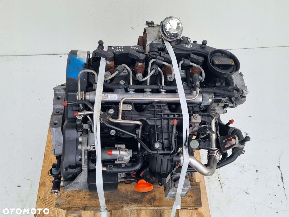 SILNIK BEZ OSPRZĘTU Seat Altea 1.6 TDI 105KM ładnie pali CAY CAYC - 3