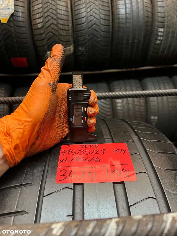 Pirelli P Zero 315 35 21 111 Y run flat, wzmocnienie (XL) * - BMW 2szt. - 3