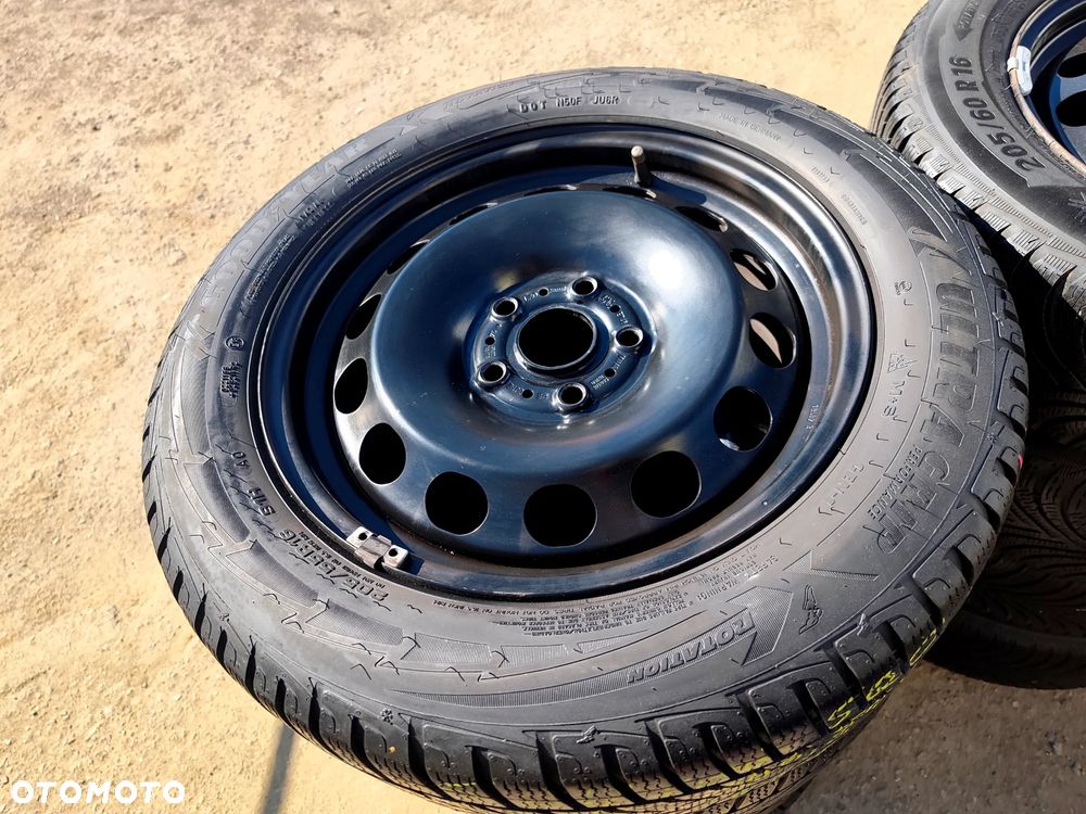 5x112 Koła Zimowe Zima Felgi Stalowe Stal 16 VW SHARAN GOLF 5 6 7 V VI VII CADDY TOURAN JETTA PASSAT B5 B6 B7 SKODA OCTAVIA II III IV 2 3 4 SUPERB YETI SEAT EXEO LEON TOLEDO ALTEA ALHAMBRA AUDI A3 8P 8V A4 B5 B6 B7 A6 C5 C6 7mm 22r. Legnica ALU-RAD 205/55 - 1