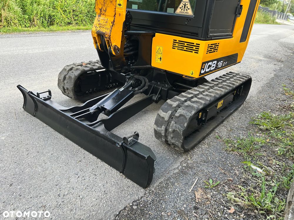 JCB 16c-1 | Minikoparka JCB 16 C-1 | 2 Tony | Rozsuwane Gąsienice | JAK NOWA | Mini Koparka | 16c1 | - 18