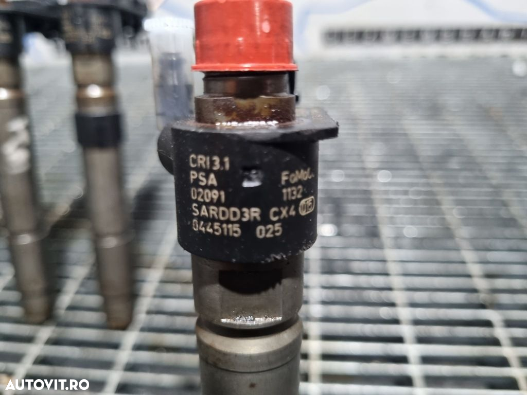 Injector Citroen C - Crosser 2.2 D 2007 - 2012 156CP 4HN (1021) 0445115025 - 3