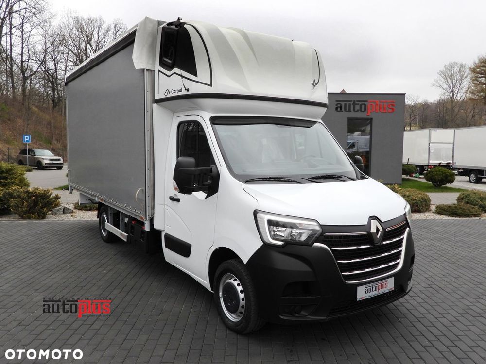 Renault MASTER  PLANDEKA 10 PALET WEBASTO TEMPOMAT LEDY PNEUMATYKA KLIMATYZACJA  165KM - 2