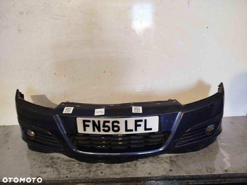 + ZDERZAK PRZÓD PRZEDNI DO OPEL ASTRA H 3 III Z168 SZARY POPIELATY HALOGENY - 1