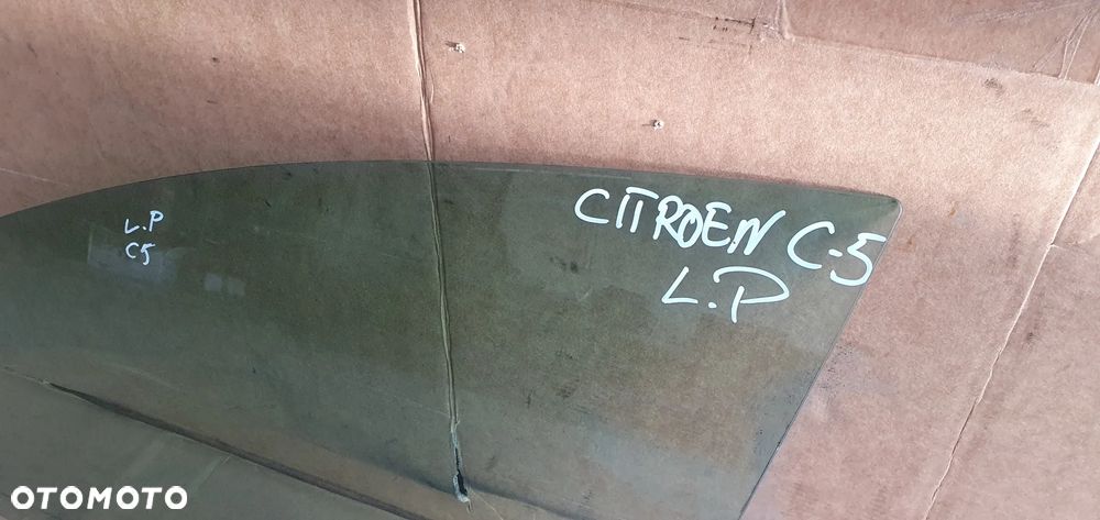 Szyba karoseryjna lewy przód przednia lewa Citroen C5 I AS2 02r - 5