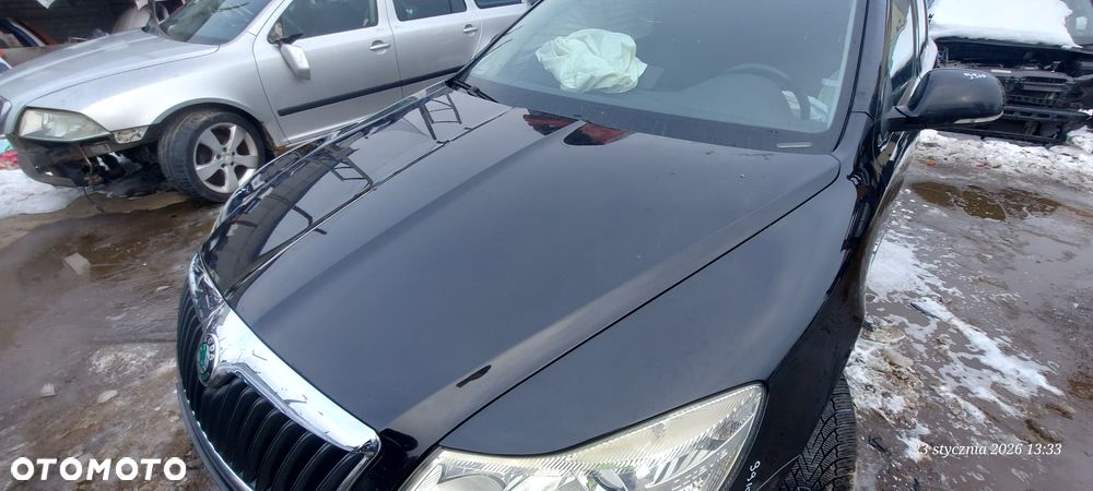 Skoda Octavia II Lift Maska Pokrywa Komory Silnika Kolor 9910 - 3