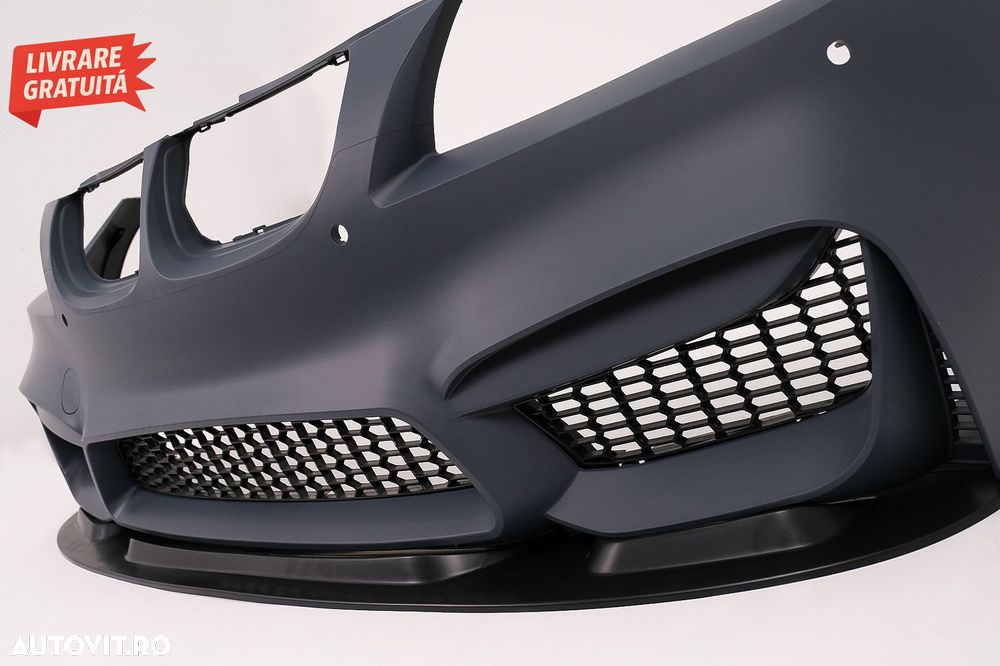 Bara Fata BMW Seria 3 E90 E91 LCI (2008-2011) M4 CS Design Fara Proiectoare- livrare gratuita - 5