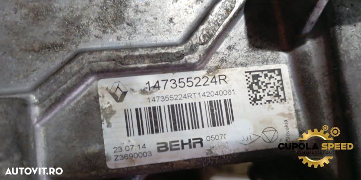 Racitor de gaze 147355224R 1.6CDTI Bi-Turbo Renault Megane 4 [2016 - - 2