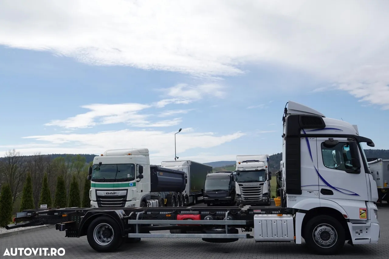 Mercedes-Benz ACTROS 1845 / BDF / PENTRU TRANSPORT CONTAINER / IMPORTAT - 6