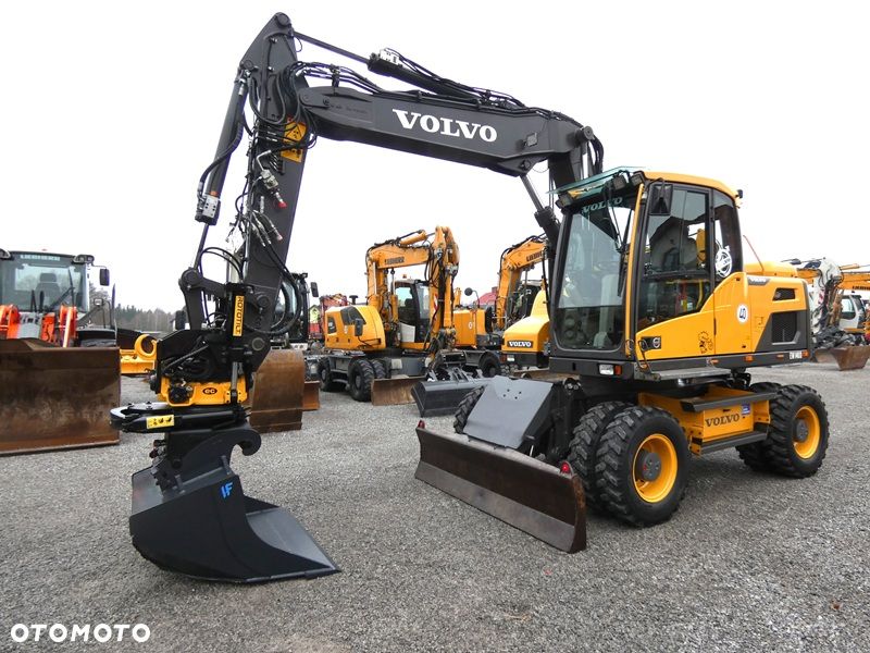 Volvo EW140D ROTOTILT ZE SZCZYPCAMI / Sprowadzona / - 7