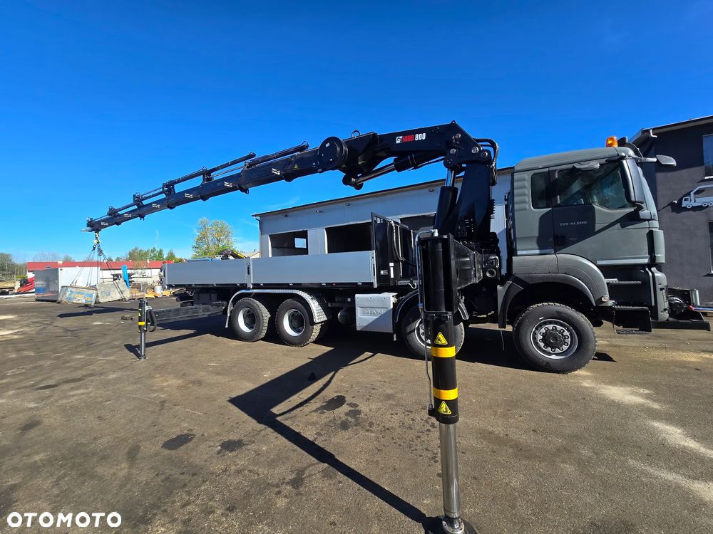 MAN 41.500 8x8 HDS HIAB 800 + FLY JIB Energetyka żuraw dźwig - 15