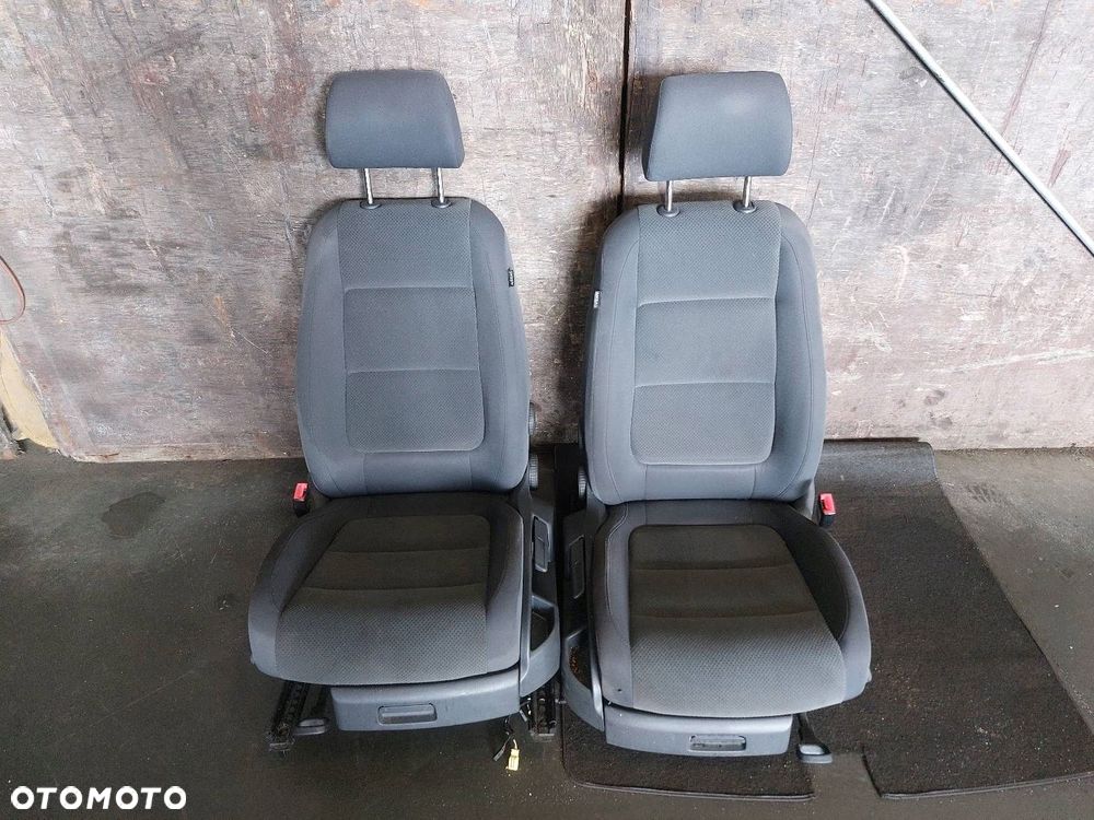 FOTELE KOMPLET LEWY PRAWY KANAPA TYŁ VOLKSWAGEN GOLF V PLUS - 7