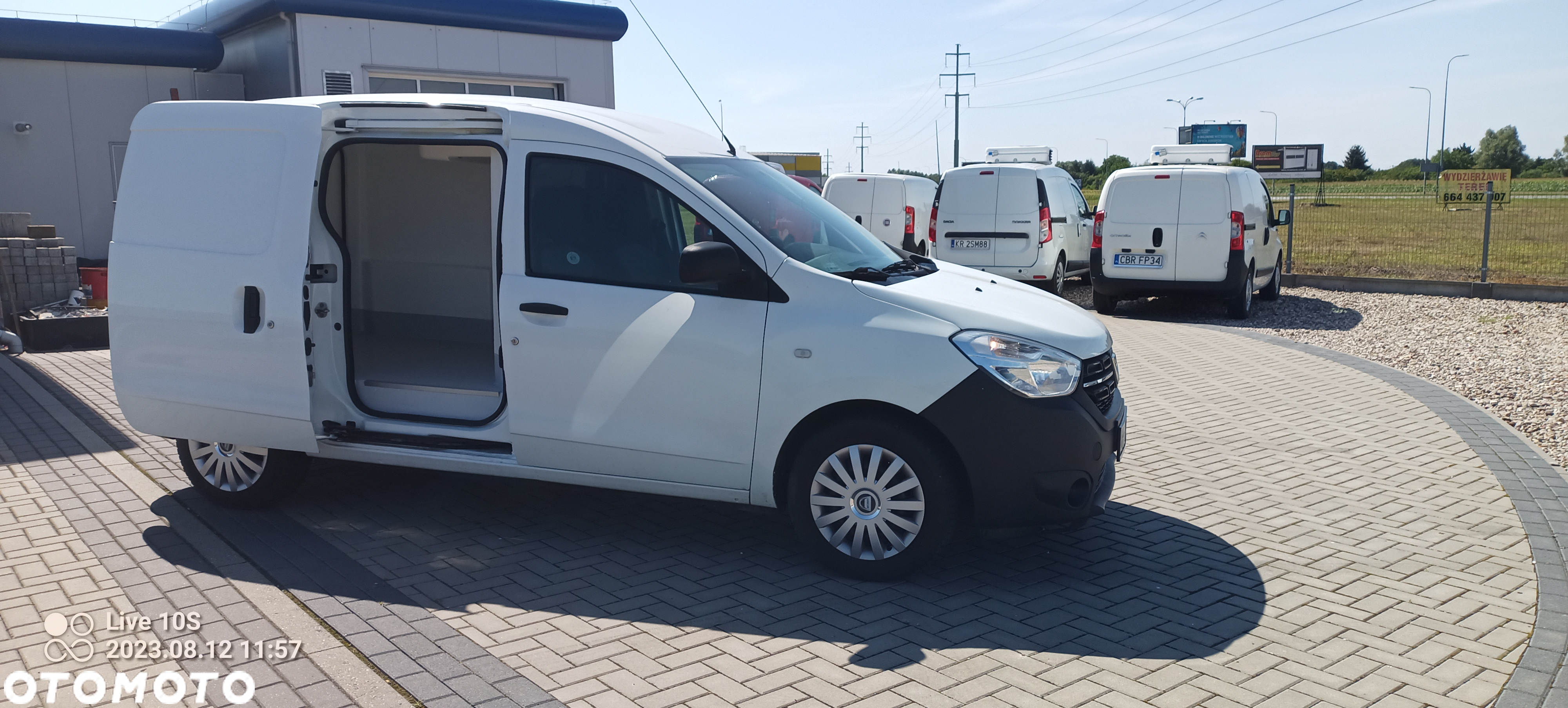Dacia Dokker Maxi L2 Izoterma Mroźnia Chłodnia thermo King catering Salon PL - 7