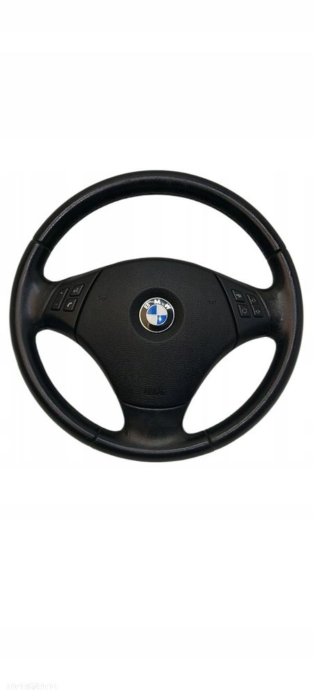 Bmw E90 E91 E87 Kierownica Skórzana Poduszka Airbag Multifunkcja Nr 55