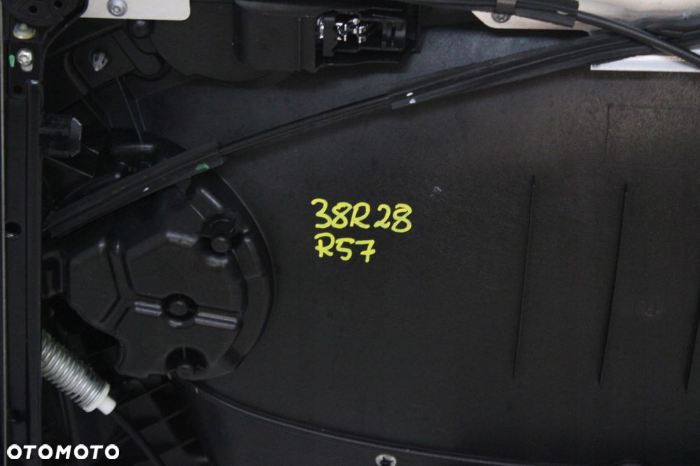 mini r57 cabrio cc 09r- podnośnik szyby prawy przód przedni tapicerka - 6