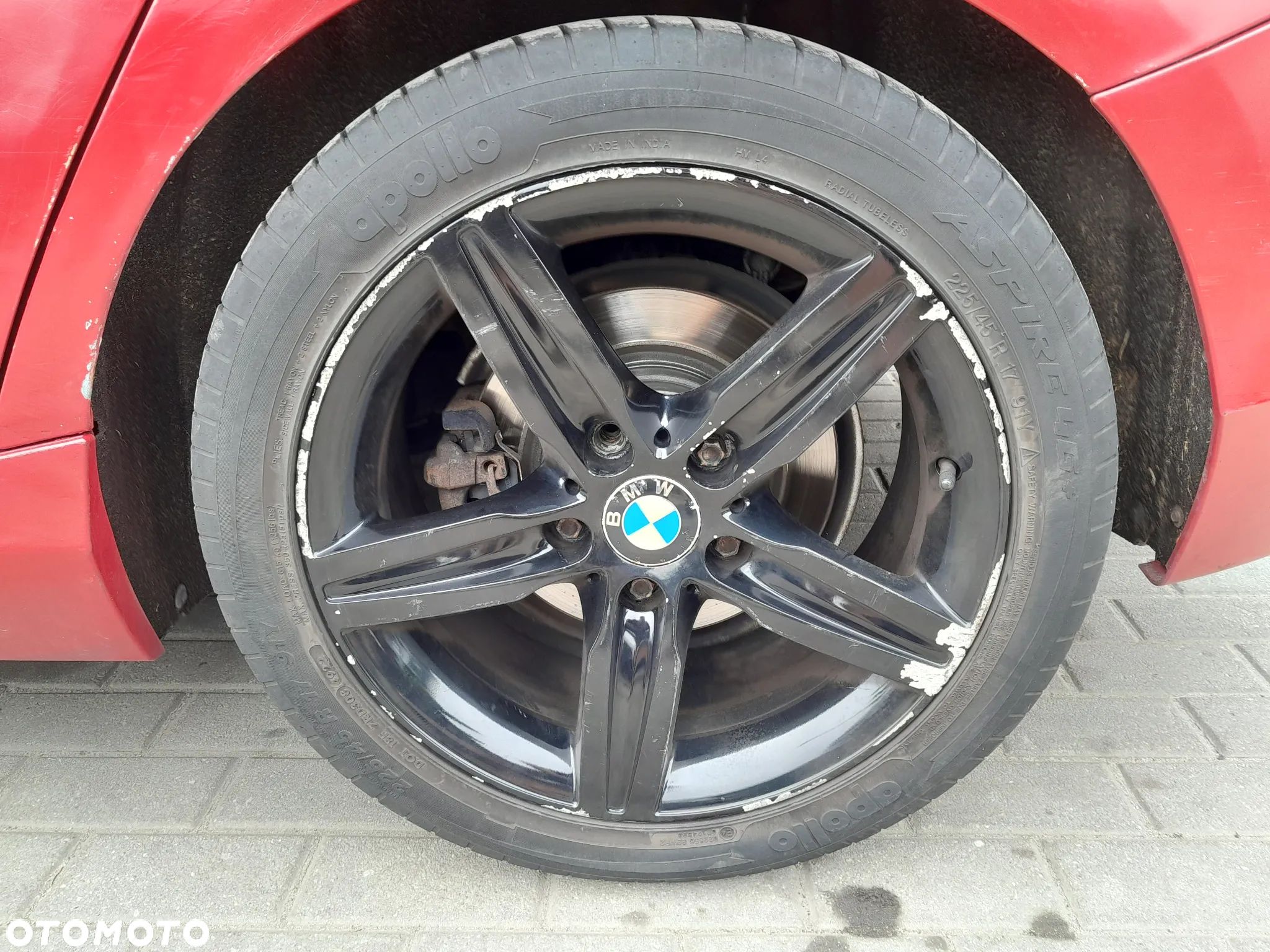 BMW F20 ALUFELGI 17" CZARNE 225/45-17 - 1