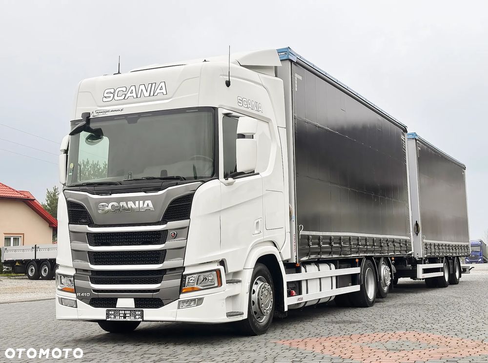 Scania R410 NEXT GEN 6X2 TANDEM ZESTAW WECON 7.7m - 7.7m - 1