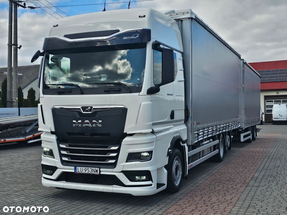 MAN TGX 26.470 GX E.6+PRZYCZEPA WECON ZESTAW TANDEM - 5