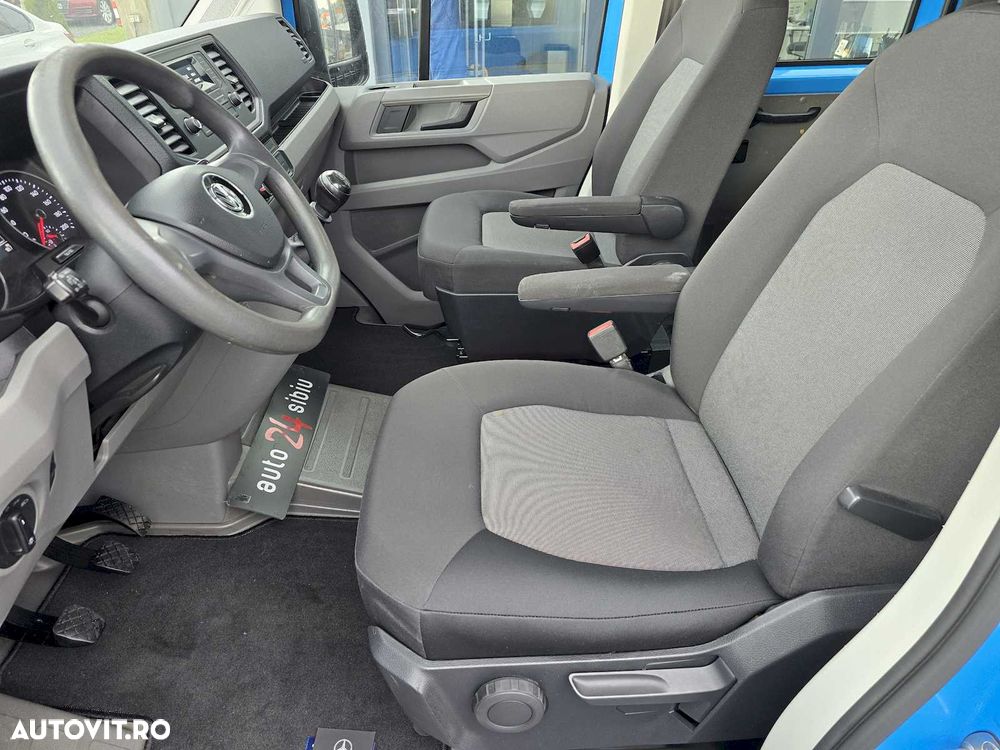 Volkswagen Crafter 140 CP doka 6 loc, bena 2.7m, 2019. - 14