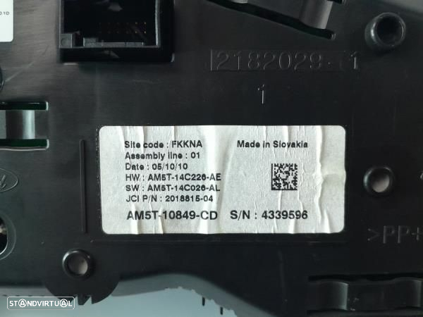 Quadrante / Conta Rotaçoes Ford C-Max Ii (Dxa/Cb7, Dxa/Ceu) - 6