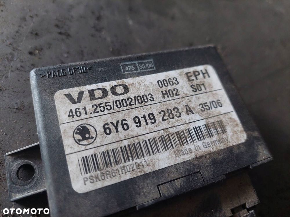 KOMPLETNY TYŁ SKODA FABIA I LIFT 9202 6Y6919283A KLAPA ZDERZAK LAMPY - 6