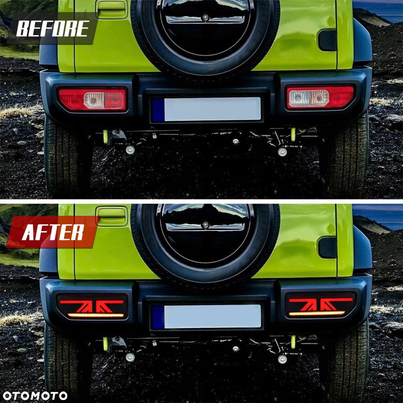Lampy tyl ne kpl Vland Full Led Neon Tuning Suzuki Jimny II 2 2018-2025 - 14