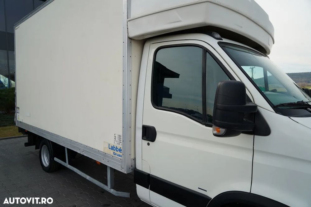 Iveco DAILY 35-150 / CONTAINER 4.3 m / 750 KG RIDICARE / DUBLU / IMPORTAT - 15