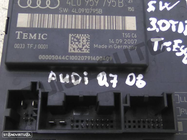 Módulo Confort Esquerdo/direito 4l095_9795b Audi Q7 (4l) [2005_ - 2
