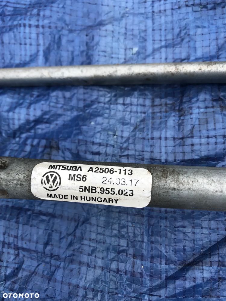 VW TIGUAN II 5NA 5N MECHANIZM WYCIERACZEK 5NB955023 - 2