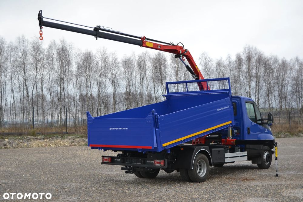 Iveco 72-180 72C18 Nowy 3-stronny WYWROT Kiper Wywrotka Żuraw HDS HC 45A2 SALON PL - 3