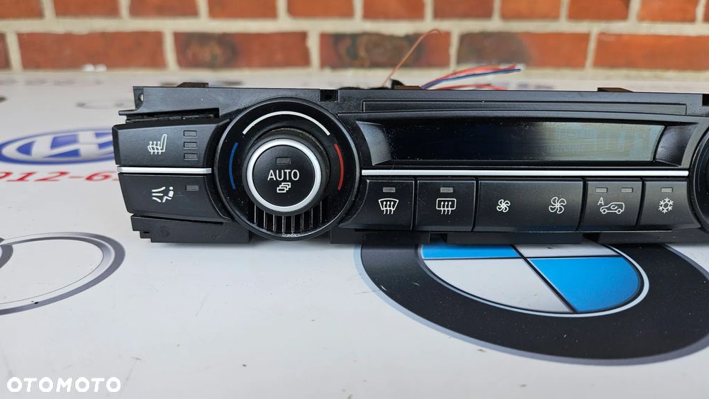 BMW X5 E70 X6 E71 Panel klimatyzacji AC Panel sterowania nawiewem 9178066  ŁADNY EUROPA - 2