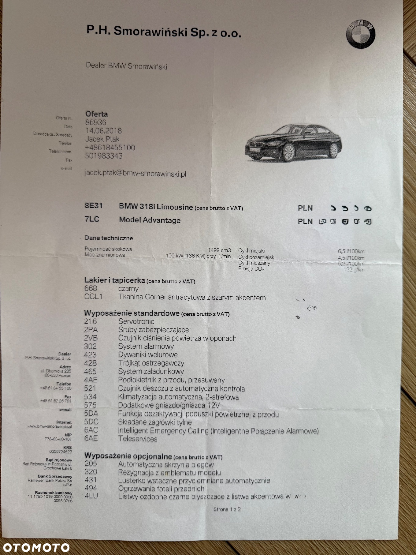 BMW Seria 3 318i Advantage - 13