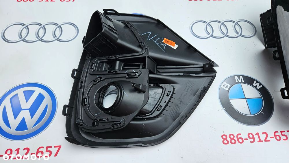 KIA SPORTAGE IV LIFT  2018- Kratka zderzaka przedniego Kratka halogenu Atrapa Prawa 86522-F1510 Lewa 86521-F1510 - 4