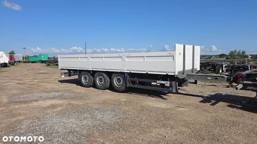 Schmitz Cargobull 52.00zł netto SCHMITZ BUDOWLANKA PRZYCZEPA GÓRNY ZACZEP 3 OSIOWA 8.20m RAMA OCYNK ST. IDEALNY możliwość transportu - 1
