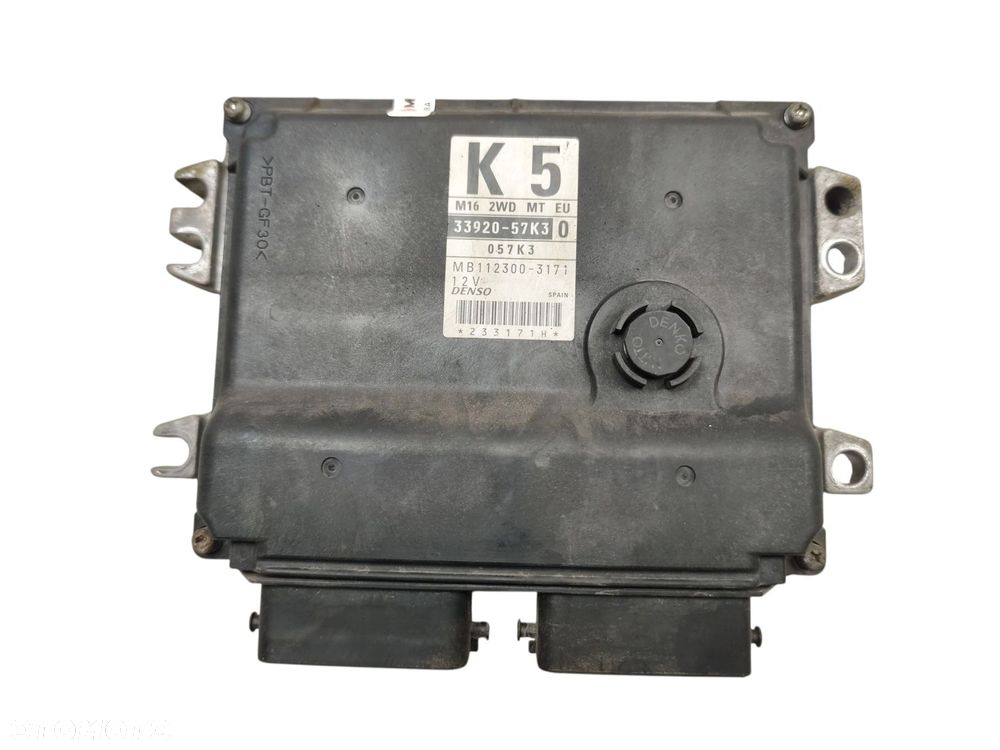 KOMPUTER STEROWNIK SILNIKA SUZUKI SWIFT IV (2005-2008) 1.6 125KM 33920-57K3 MB112300-3171 - 1