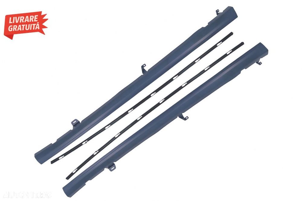 Pachet Exterior cu Faruri si Stopuri VW Polo 6R 6C (2009-2017) R-Line Design Semna- livrare gratuita - 6